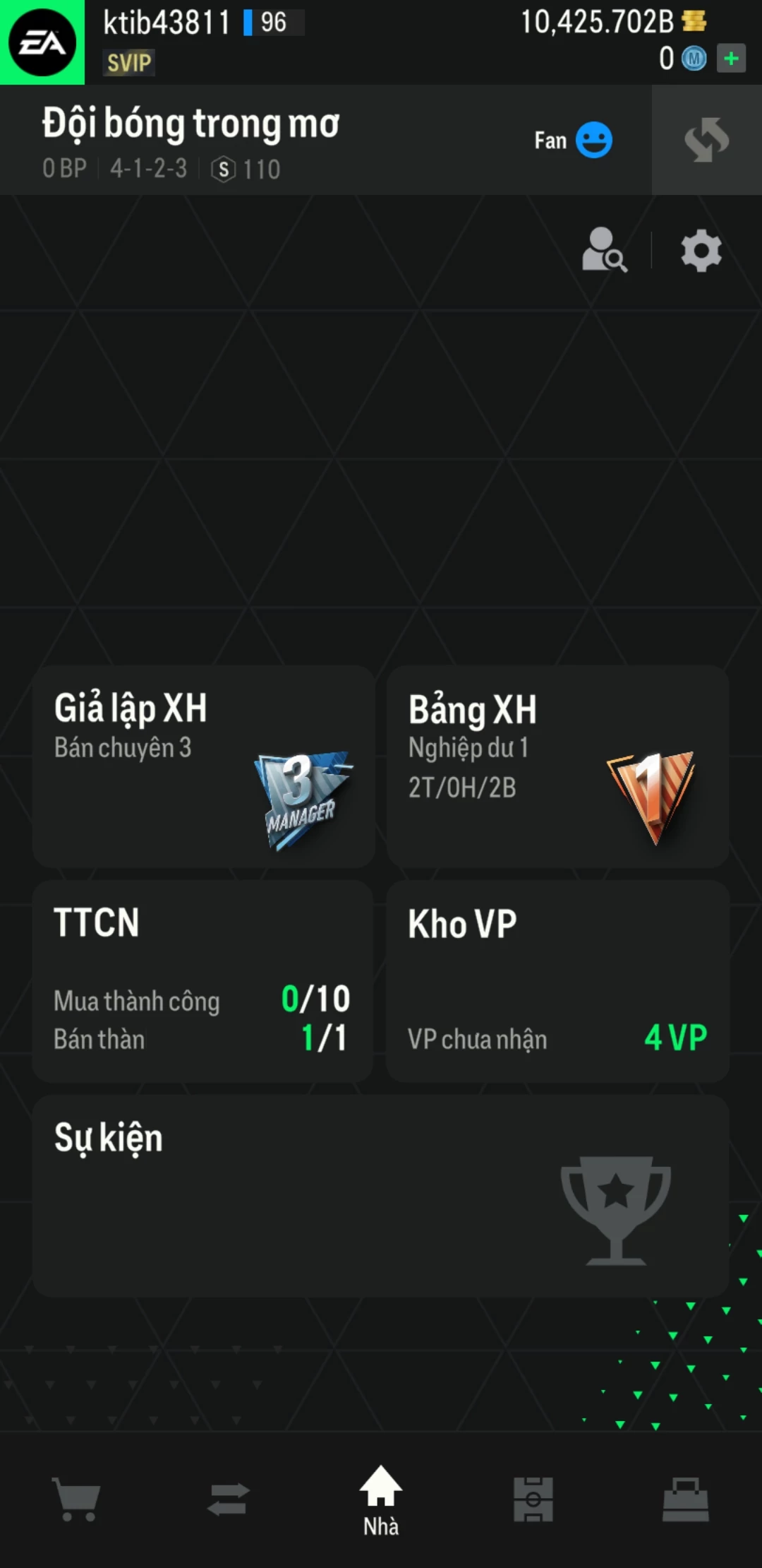 Ảnh ACC mở thẻ (LOẠI SVIP MAX) gồm 700+ đến 1000+ thẻ cầu thủ từ Siêu sao đến Miền núi các loại. Có sẵn BP trắng từ 7000 tỷ BP đến 11000 tỷ BP, ACC còn nhiều ngày SVIP